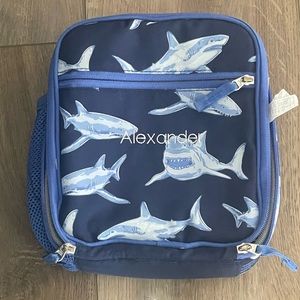 Shark pottery barn kids lunch box
